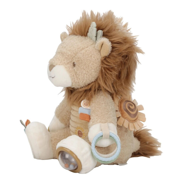 Little Dutch Stoff Activity Kuscheltier Löwe Lou - Safari Friends
