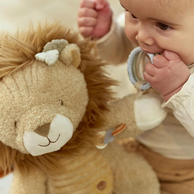 Little Dutch Stoff Activity Kuscheltier Löwe Lou - Safari Friends