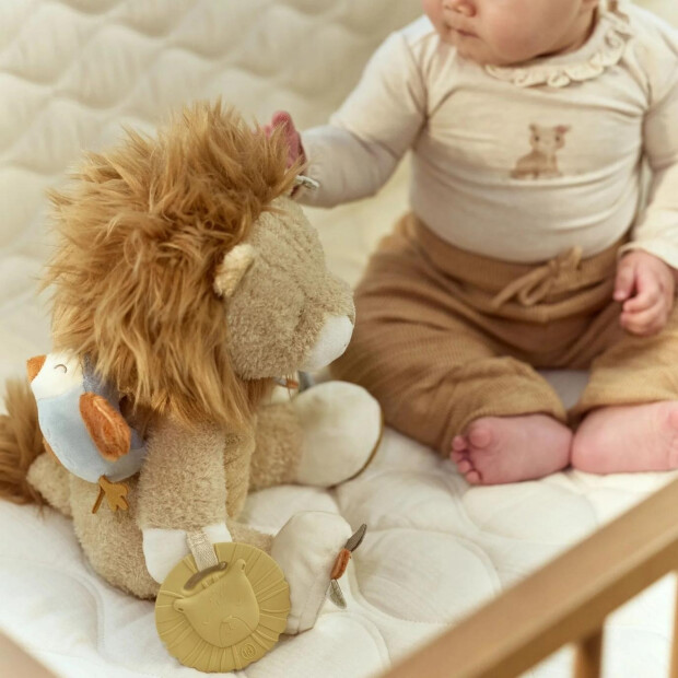 Little Dutch Stoff Activity Kuscheltier Löwe Lou - Safari Friends