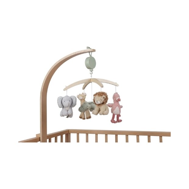 Little Dutch Holz Musik Mobile - Safari Friends