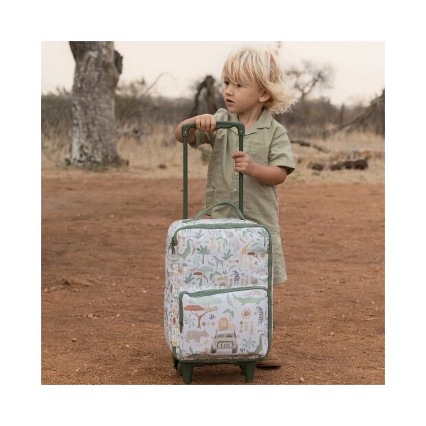 Little Dutch Koffer - Safari Friends 48cm