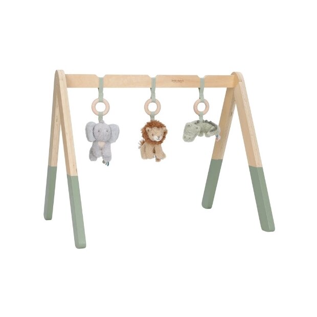 Little Dutch Holz Aktivity Spieltrapez - Safari Friends