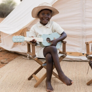 Little Dutch Holz Gitarre grün - Safari Friends