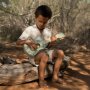 Little Dutch Holz Gitarre grün - Safari Friends