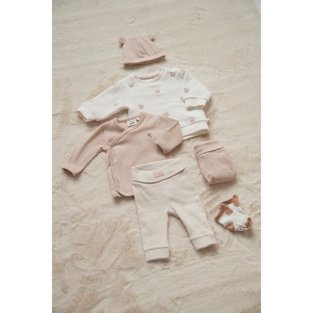 Feetje Gerippte Mütze - Honey Bear (74-86)
