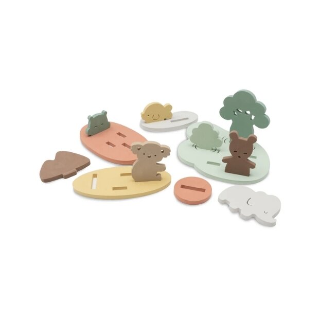 Jollein Badespielset Foam - Kangaroots