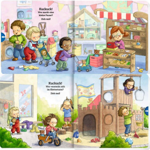 Coppenrath Kinderbuch - Zieh mal! Kuckuck, es wimmelt in...