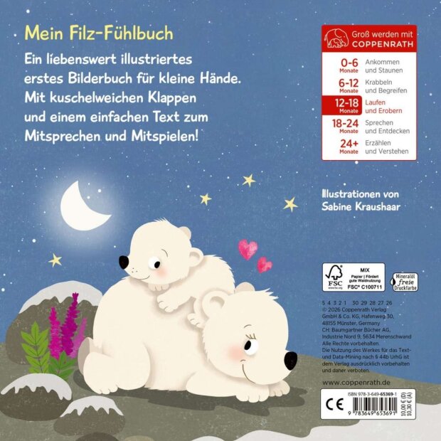 Coppenrath Kinderbuch - Wo ist Mama, kleiner Eisbär? (Fühlen & Begreifen)