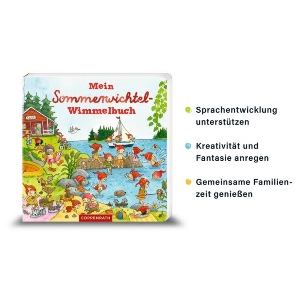 Coppenrath Kinderbuch Mein Sommerwichtel-Wimmelbuch