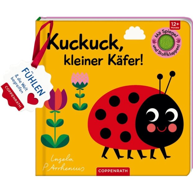 Coppenrath Kinderbuch Mein Filz-Fühlbuch: Kuckuck, kleiner Käfer!