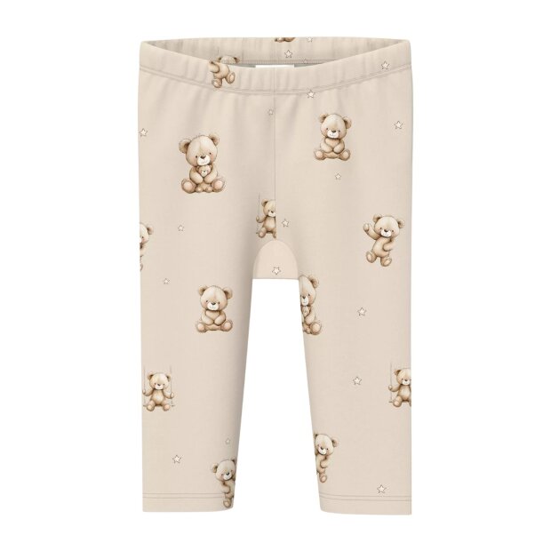 S.Oliver Unisex Leggings mit Elastikbund - Teddy helles beige