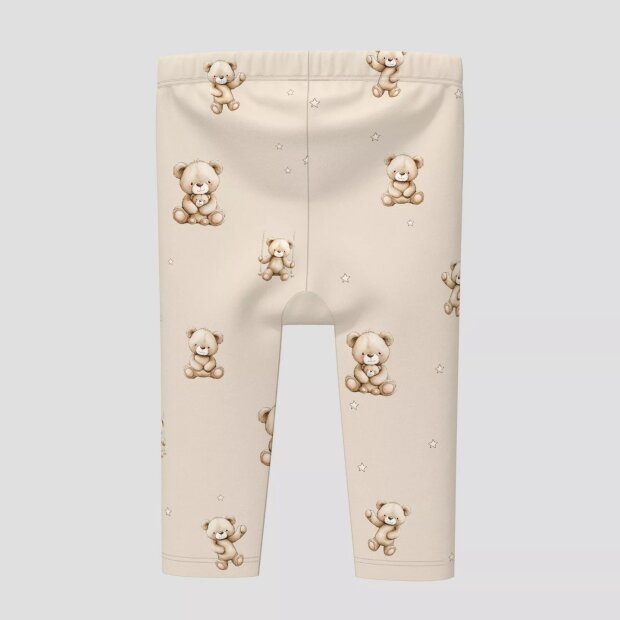 S.Oliver Unisex Leggings mit Elastikbund - Teddy helles beige