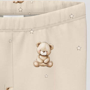 S.Oliver Unisex Leggings mit Elastikbund - Teddy helles...