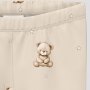 S.Oliver Unisex Leggings mit Elastikbund - Teddy helles beige