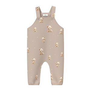 S.Oliver Unisex Latzhose - Teddy sand