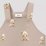 S.Oliver Unisex Latzhose - Teddy sand