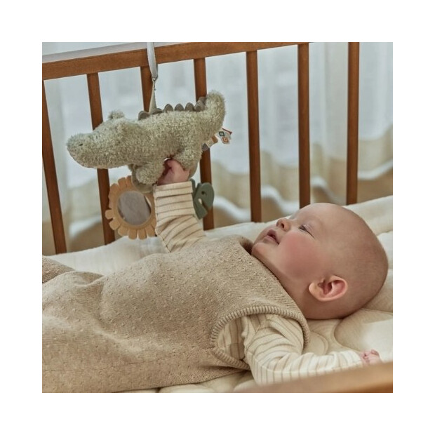 Little Dutch Stoff Activity Kuscheltier Krokodil Stevie - Safari Friends