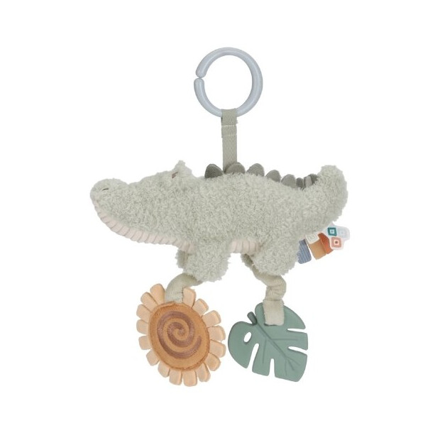 Little Dutch Stoff Activity Kuscheltier Krokodil Stevie - Safari Friends