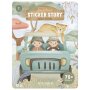 Little Dutch Sticker Story Aufkleber Set - Safari Friends