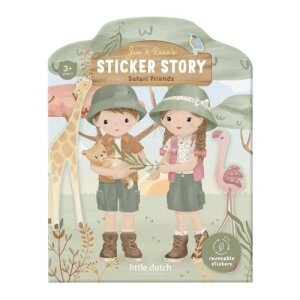 Little Dutch Wiederverwendbares Stickerbuch Jim &...