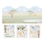 Little Dutch Wiederverwendbares Stickerbuch Jim & Rosa - Safari Friends