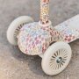 Little Dutch Kinderroller Blumenmuster - weiß