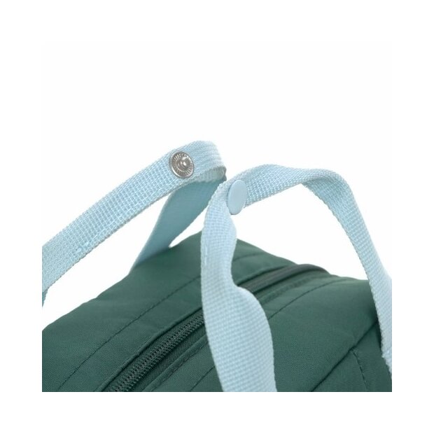 Lässig Kindergartenrucksack Square Little Gang - Zitrone dunkelgrün