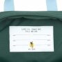 Lässig Kindergartenrucksack Square Little Gang - Zitrone dunkelgrün
