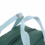 Lässig Kindergartenrucksack Square Little Gang - Zitrone dunkelgrün