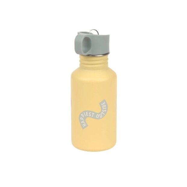 Lässig Edelstahl Trinkflasche 500 ml - Happy Trails - Blume