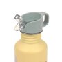 Lässig Edelstahl Trinkflasche 500 ml - Happy Trails - Blume