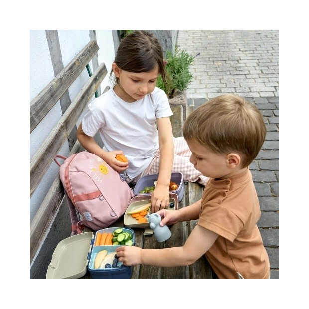 Lässig Brotdose - Tiny Outdoor Regenbogen - Rosa Lila