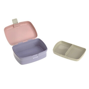 Lässig Brotdose - Tiny Outdoor Regenbogen - Rosa Lila