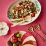 rice Melamin Salat Besteck - Crème - Heart Print - 2er Set