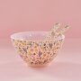 rice Melamin Salat Besteck - Mehrfarbig - Wild Flowers Print