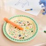 rice Kinderteller - Mint - Fun Fair Print