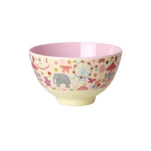 rice Kleine Kinderschüssel - Pink - Fun Fair Print...