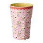 rice Großer Becher - Pink - Snoopy Print 400ml