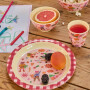 rice Mittelgroßer Kinderbecher - Pink - Hero Print 250ml