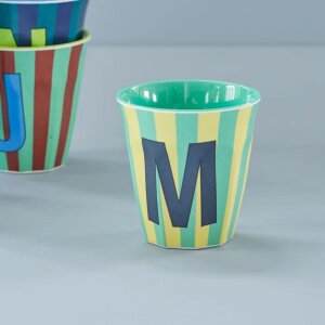 rice Mittelgroßer Buchstabenbecher - Grün - M...