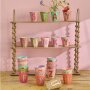 rice Mittelgroßer Buchstabenbecher - Hellgrün - L - Flowers 250ml