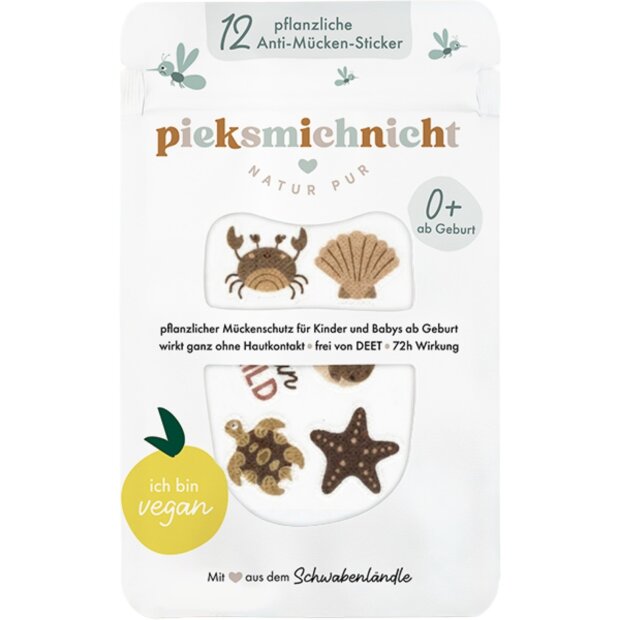 pieksmichnicht 12er Set Anti-Mücken-Stickern - Ocean Child