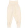 Engel Natur Wolle Seide Baby Hose mit Nabelbund, GOTS - natur
