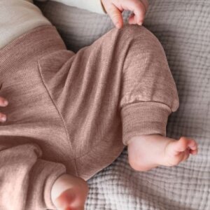 Engel Natur Wolle Seide Baby Hose mit Nabelbund, GOTS -...