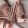 Engel Natur Wolle Seide Baby Hose mit Nabelbund, GOTS - dusty rose