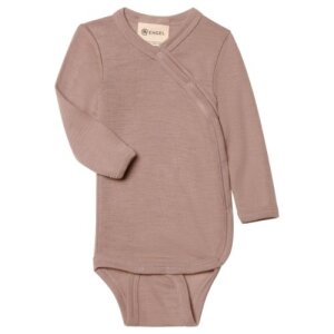 Engel Natur Wolle Seide Baby Wickelbody langarm, GOTS -...