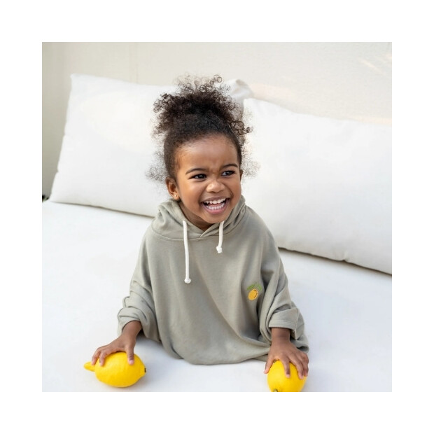 cosy roots Organic UV Poncho - Khaki - UPF50+