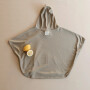 cosy roots Organic UV Poncho - Khaki - UPF50+