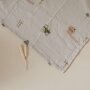 cosy roots Organic Muslin Swaddle Set - Little Farm Walnut