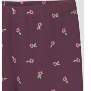 S.Oliver Thermofleece-Leggings im Slim Fit mit floralem...